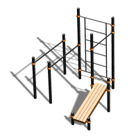 Спортивный комплекс воркаут ВС-98 в Махачкале