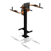 Уличный тренажер  "Брусья-пресс двойной"  УТ202 в Махачкале