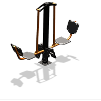 Уличный тренажер  "Жим ногами двойной"  УТ203 в Махачкале