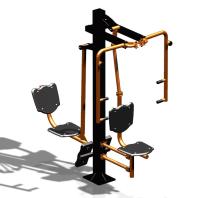 Уличный тренажер "Баттерфляй Жим ног" УТ347 в Махачкале