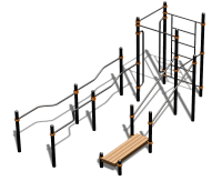 Спортивный комплекс воркаут ВС-194 в Махачкале