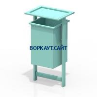 Урна с крышкой МАФ 1631 в Махачкале