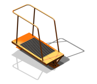 Уличный тренажер "Беговая дорожка" УТ 125 в Махачкале