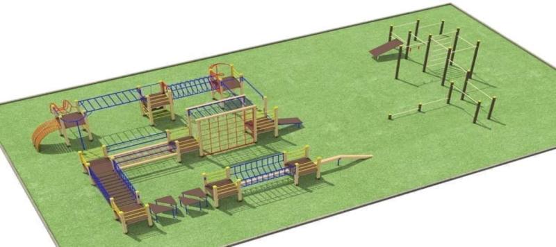 Проект спортплощадки с полосой препятствий - 1 178 100 рублей в Махачкале