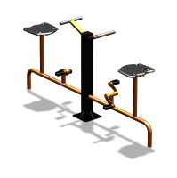 Уличный тренажер  "Вело двойной"   УТ211 в Махачкале