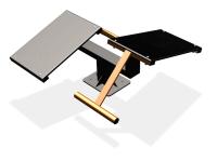 Уличный тренажер  "Скамья для пресса двойная"   УТ213 в Махачкале