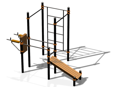 Спортивный комплекс воркаут ВС-82 в Махачкале