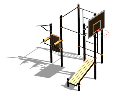 Спортивный комплекс воркаут ВС-94 в Махачкале