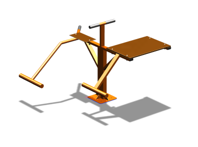 Уличный тренажер "Пресс Гиперэкстензия" УТ327 в Махачкале