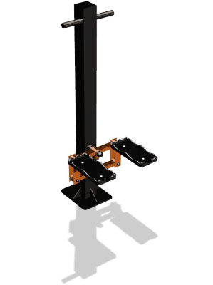Уличный тренажер "Степпер ручка одинарный" УТ 116 в Махачкале