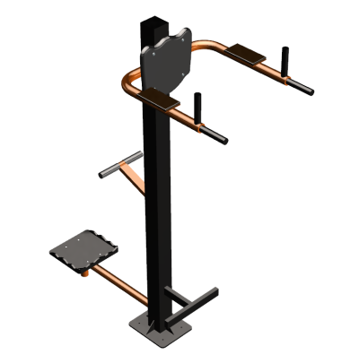 Уличный тренажер "Брусья Пресс Твистер" УТ345 в Махачкале