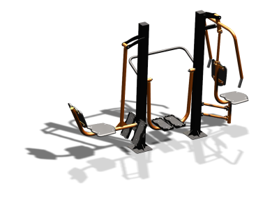 Уличный тренажер "Жим ногами Шагомер Жим от груди" УТ333 в Махачкале