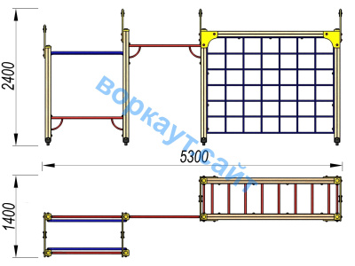Детский спортивный комплекс Атлет ДСК 3106 в Махачкале