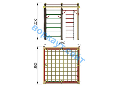 Детский спортивный комплекс ДСК 3110 в Махачкале