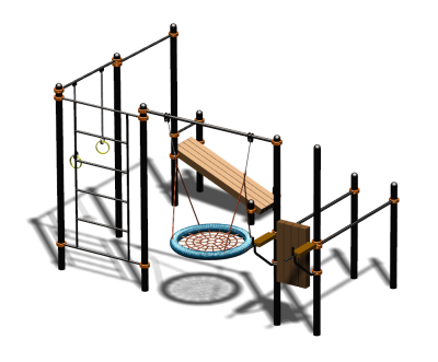Спортивный комплекс воркаут ВС-97 в Махачкале