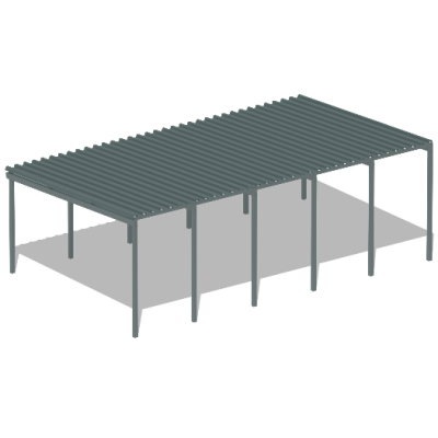 Большой теневой навес трибун МАФ 4131 в Махачкале