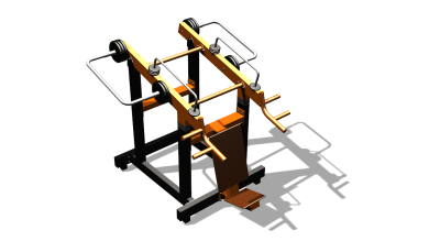 Силовой уличный тренажер  "Жим вверх"  УТ421 в Махачкале