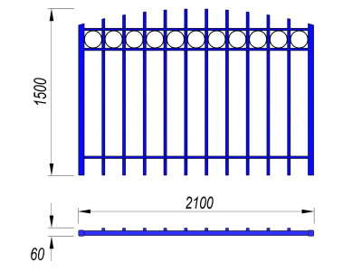 Ограждение спортивной площадки МАФ 5005 в Махачкале