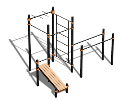 Спортивный комплекс воркаут ВС-91 в Махачкале