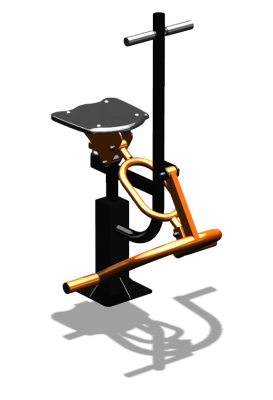 Уличный тренажер "Ковбой" УТ 107 в Махачкале