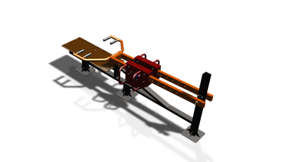 Силовой уличный тренажер  "Жим лежа"  УТ411 в Махачкале