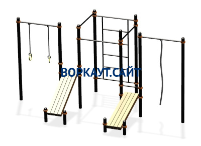 Спортивный комплекс воркаут ВС-44 в Махачкале
