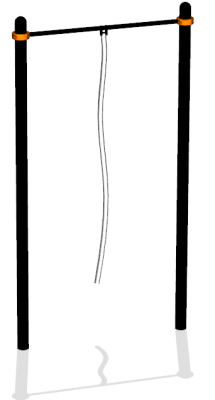 Турник с гимнастическим канатом ВС-34 в Махачкале