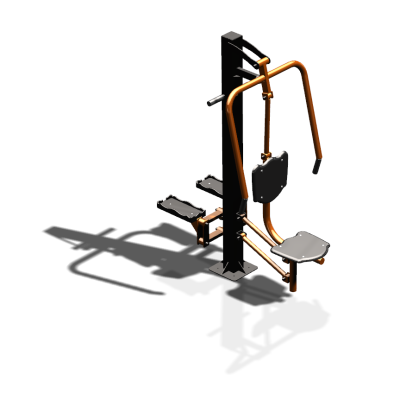 Уличный тренажер "Жим от груди Степпер" УТ342 в Махачкале