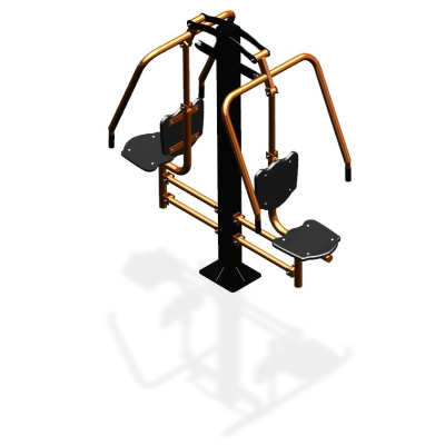 Уличный тренажер  "Жим от груди двойной" УТ204 в Махачкале