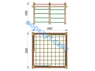 Детский спортивный комплекс ДСК 3109 в Махачкале