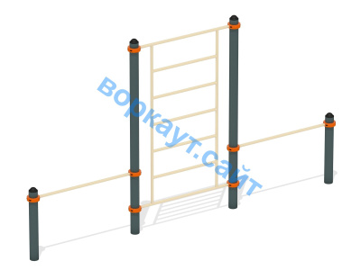 Шведская стенка с перекладинами ВС-13 в Махачкале