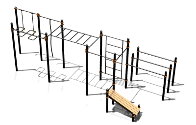 Спортивный комплекс воркаут ВС-77 в Махачкале