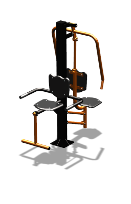 Уличный тренажер "Жим от груди Флекс" УТ324 в Махачкале