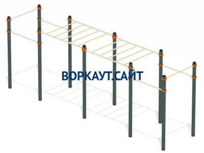 Воркаут рукоход с турниками ВС-23 в Махачкале