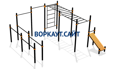 Спортивный комплекс воркаут ВС-109 в Махачкале