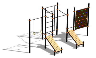 Спортивный комплекс воркаут ВС-125 в Махачкале Спортивный комплекс воркаут ВС-125 в Махачкале