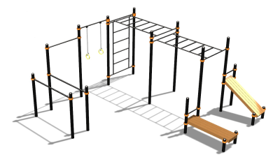 Спортивный комплекс воркаут ВС-71 в Махачкале