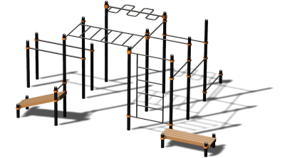 Спортивный комплекс воркаут ВС-141 в Махачкале