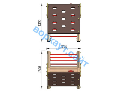 Детский спортивный комплекс ДСК 3202 в Махачкале