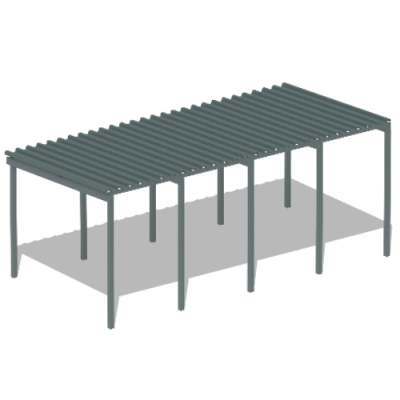 Теневой навес трибун МАФ 4130 в Махачкале