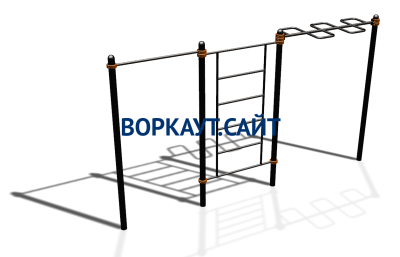 Спортивный комплекс воркаут ВС-129 в Махачкале