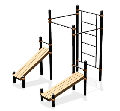 Спортивный комплекс воркаут ВС-42 в Махачкале