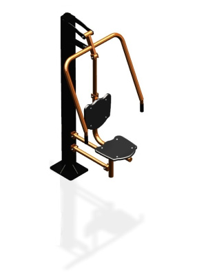 Уличный тренажер "Жим от груди одинарный" УТ 111 в Махачкале