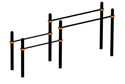 Брусья разновысокие ВС-15 в Махачкале