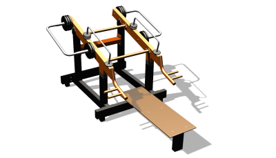 Силовой уличный тренажер  "Жим от груди"  УТ422 в Махачкале