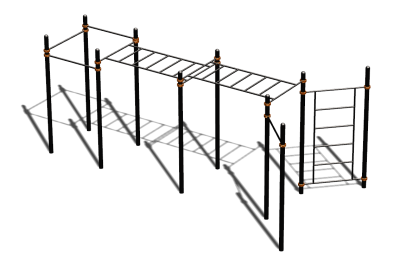 Спортивный комплекс воркаут ВС-118 в Махачкале