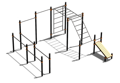 Спортивный комплекс воркаут ВС-146 в Махачкале