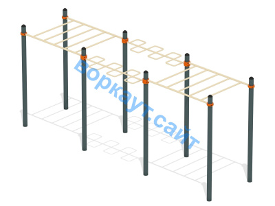 Воркаут комплекс рукоходов ВС-22 в Махачкале