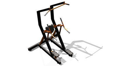 Силовой уличный тренажер  "Комбинированный станок"  УТ416 в Махачкале