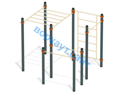 Спортивный комплекс воркаут ВС-48 в Махачкале